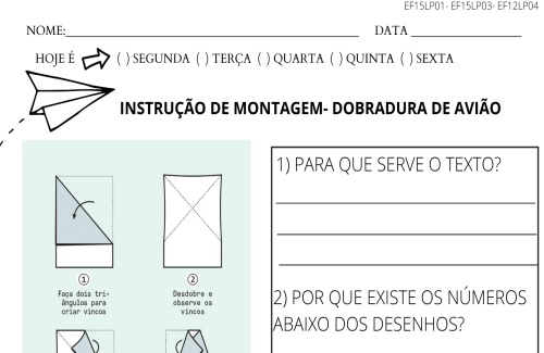 leitura e interpretação de montagem